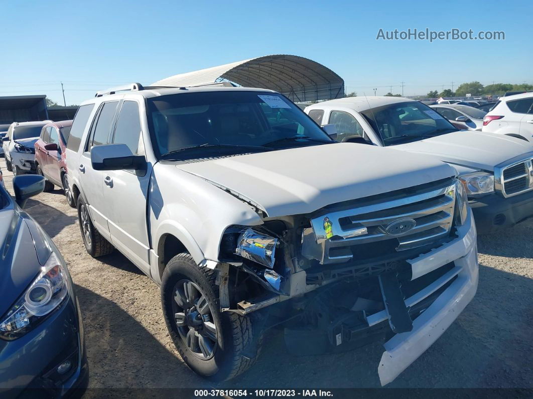 2012 Ford Expedition Limited White vin: 1FMJU1K54CEF09406