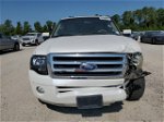 2012 Ford Expedition Limited White vin: 1FMJU1K54CEF39232