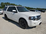 2012 Ford Expedition Limited White vin: 1FMJU1K54CEF39232