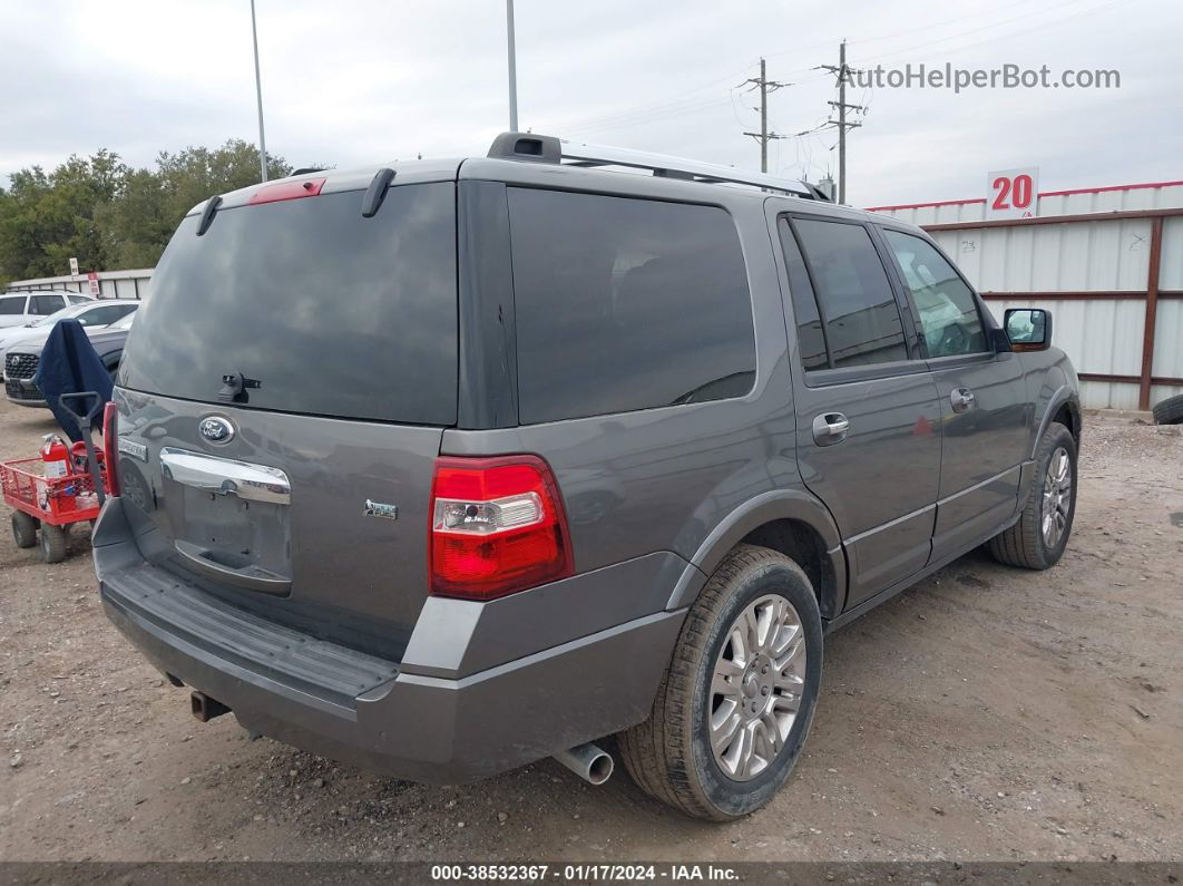 2012 Ford Expedition Limited Silver vin: 1FMJU1K55CEF58680