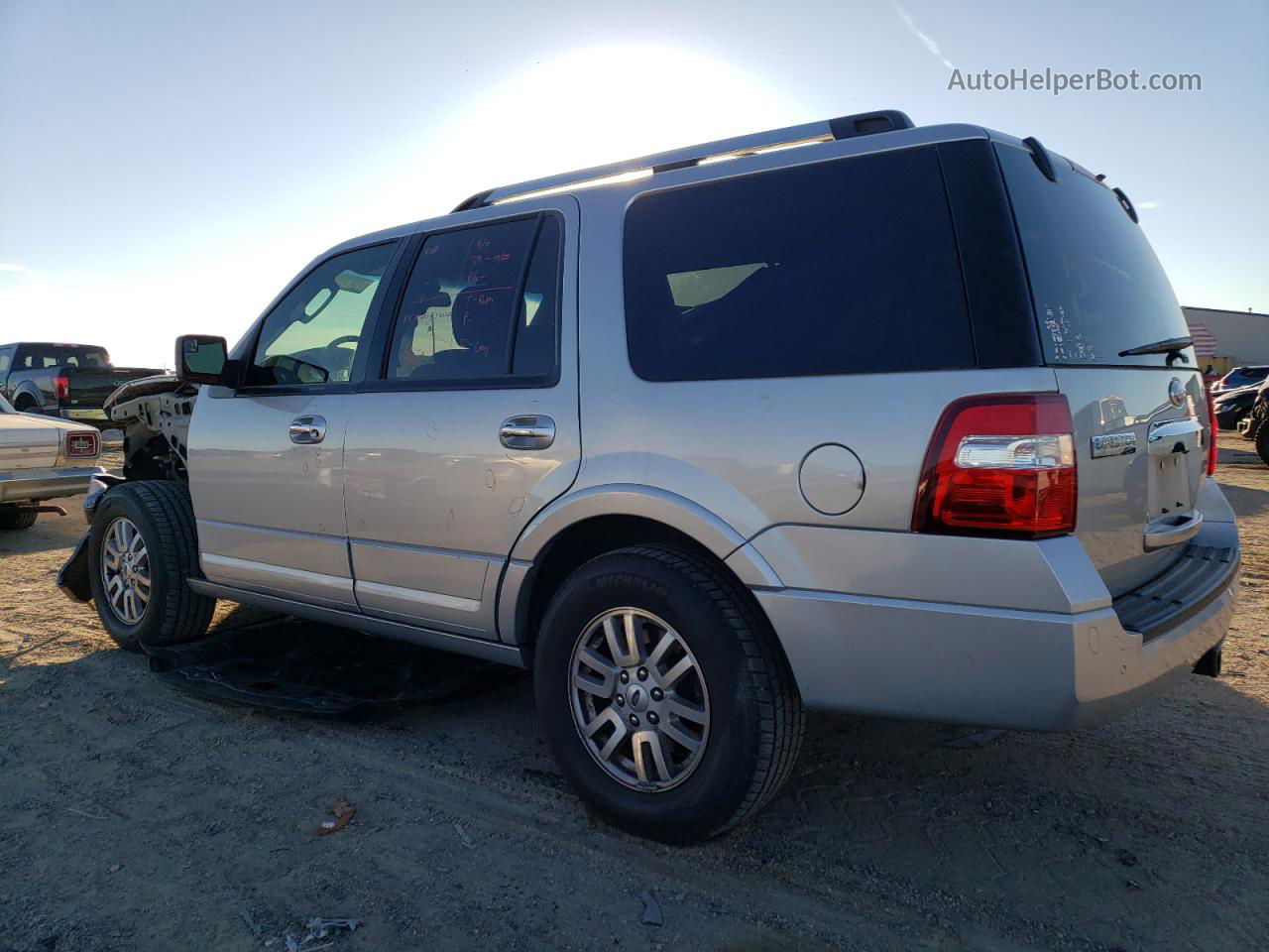 2012 Ford Expedition Limited Silver vin: 1FMJU1K56CEF09598