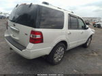 2012 Ford Expedition Limited White vin: 1FMJU1K56CEF59384