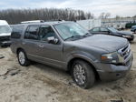 2012 Ford Expedition Limited Gray vin: 1FMJU1K57CEF41492