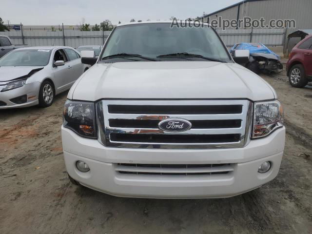 2012 Ford Expedition Limited White vin: 1FMJU1K59CEF04167