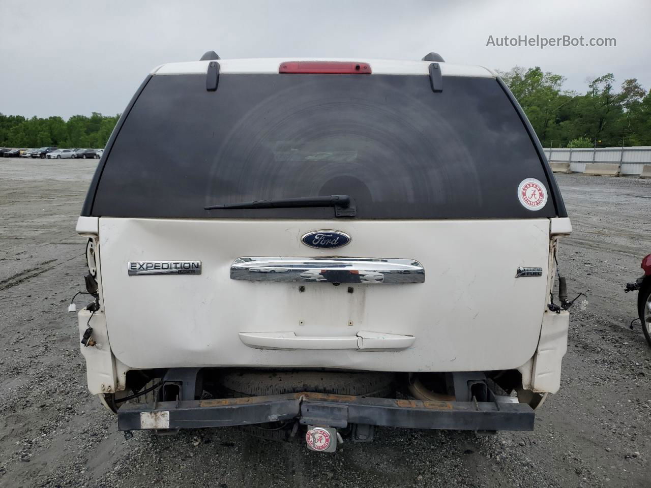 2012 Ford Expedition Limited White vin: 1FMJU1K59CEF14620