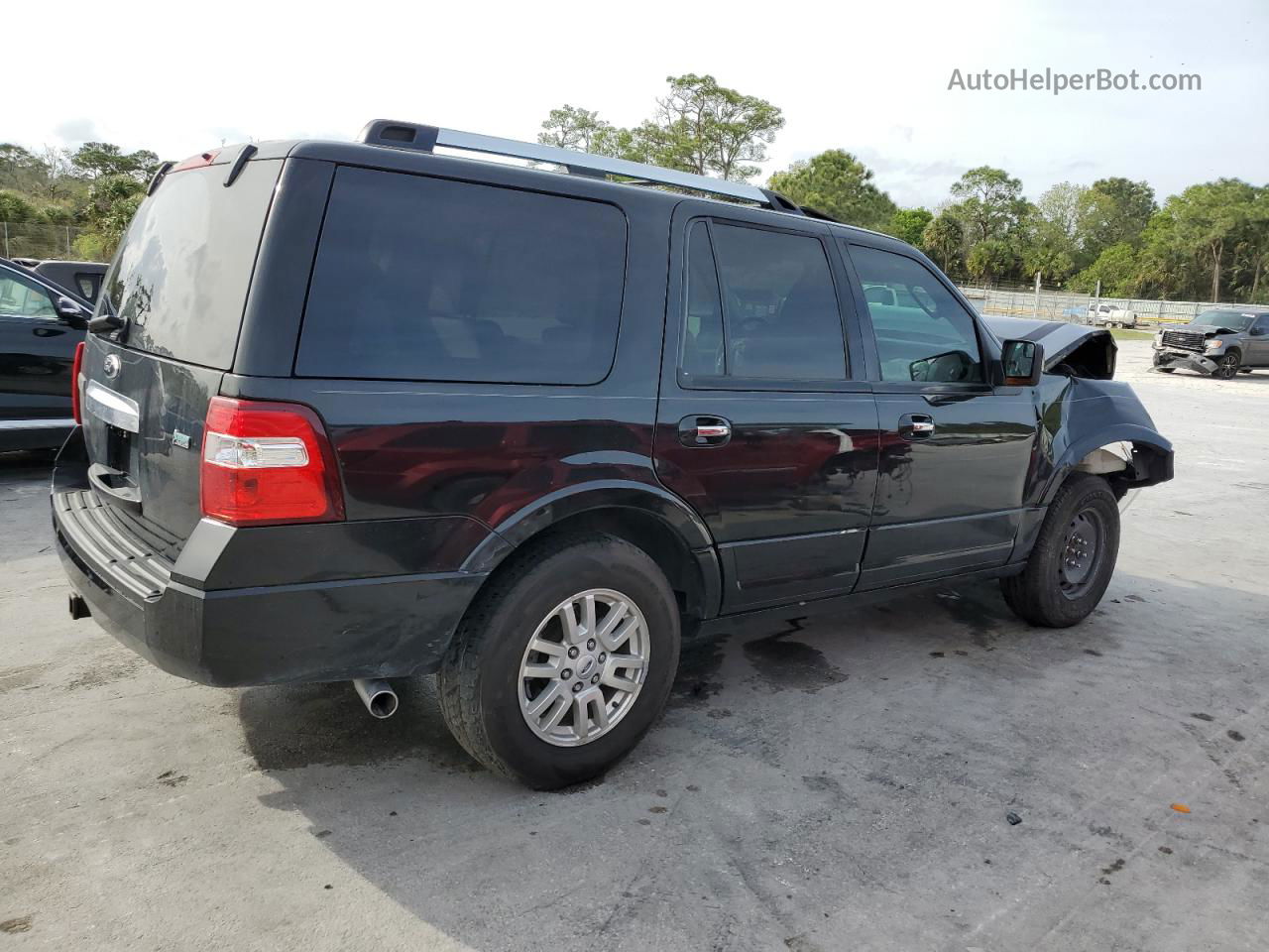 2012 Ford Expedition Limited Black vin: 1FMJU1K5XCEF38943