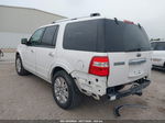 2012 Ford Expedition Limited White vin: 1FMJU1K5XCEF63986