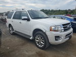 2017 Ford Expedition Limited White vin: 1FMJU1KT0HEA01374