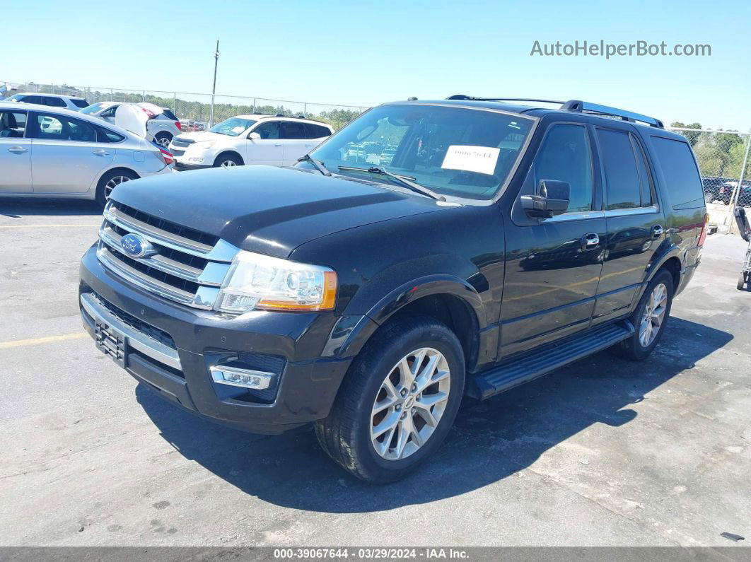 2017 Ford Expedition Limited Black vin: 1FMJU1KT0HEA61039