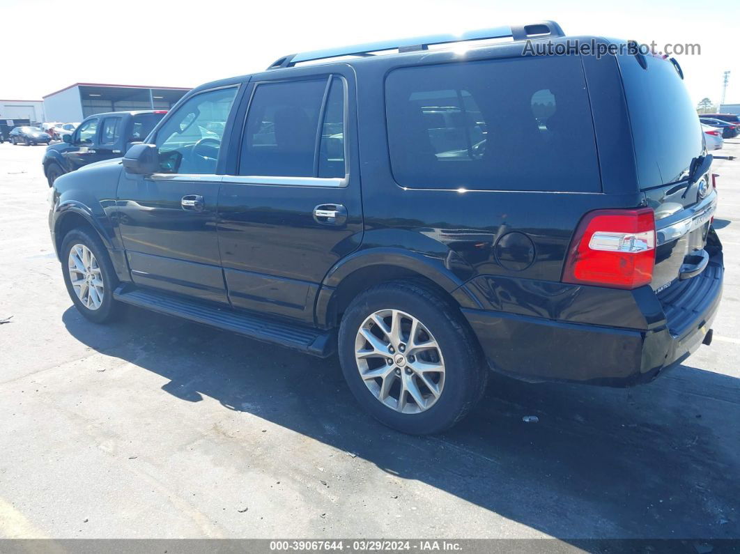 2017 Ford Expedition Limited Black vin: 1FMJU1KT0HEA61039