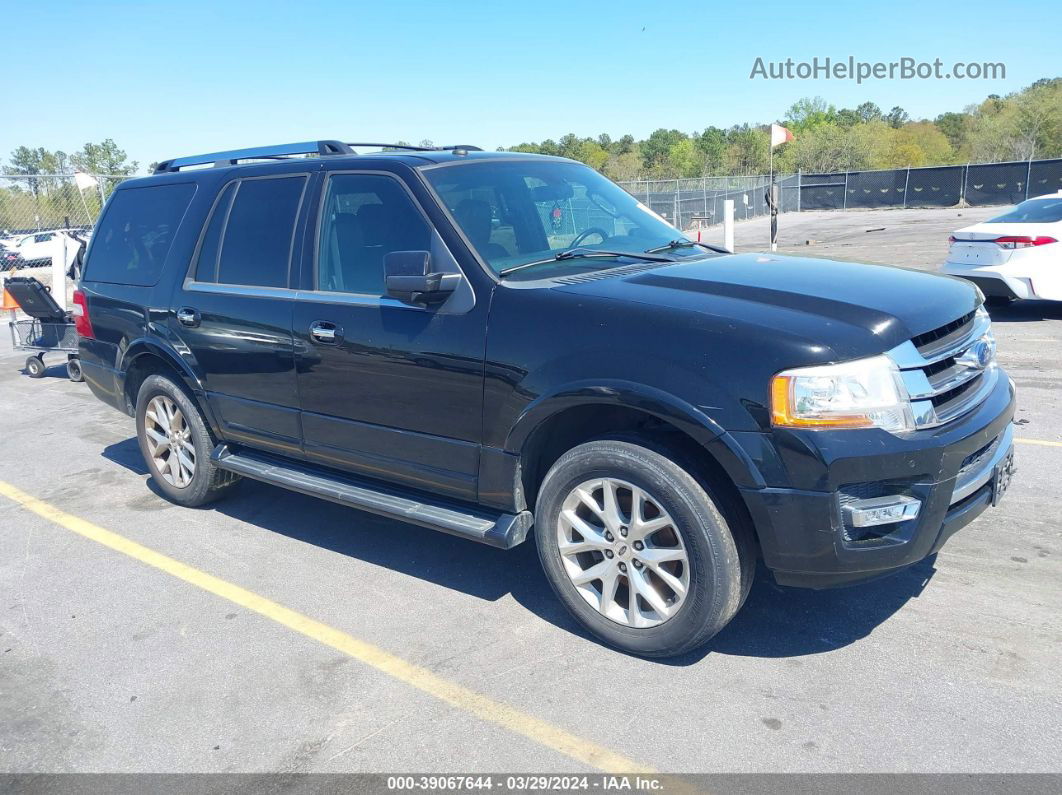 2017 Ford Expedition Limited Black vin: 1FMJU1KT0HEA61039