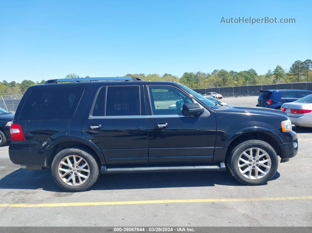 2017 Ford Expedition Limited Black vin: 1FMJU1KT0HEA61039