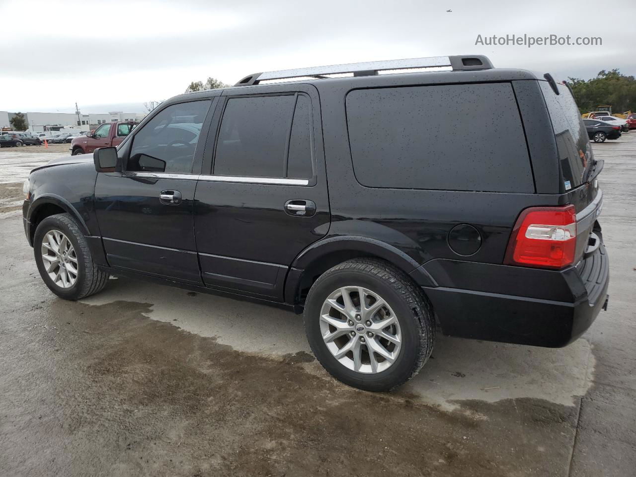 2016 Ford Expedition Limited Black vin: 1FMJU1KT1GEF02191