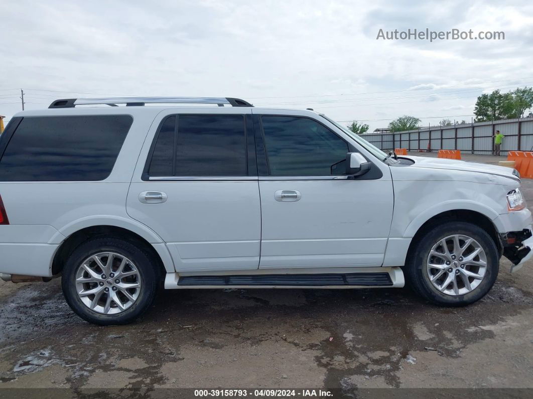 2016 Ford Expedition Limited White vin: 1FMJU1KT1GEF31867