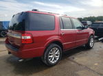 2017 Ford Expedition Limited Red vin: 1FMJU1KT1HEA20449