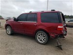 2017 Ford Expedition Limited Red vin: 1FMJU1KT1HEA65956