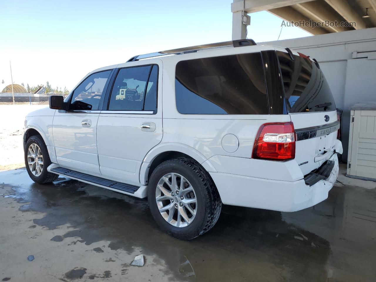 2017 Ford Expedition Limited White vin: 1FMJU1KT1HEA70266