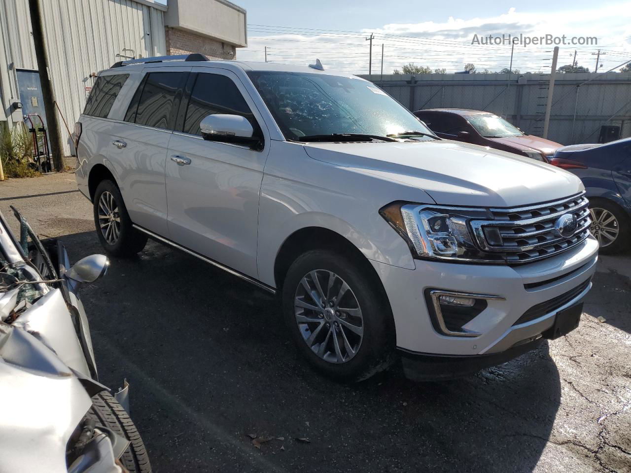 2018 Ford Expedition Limited White vin: 1FMJU1KT1JEA16892