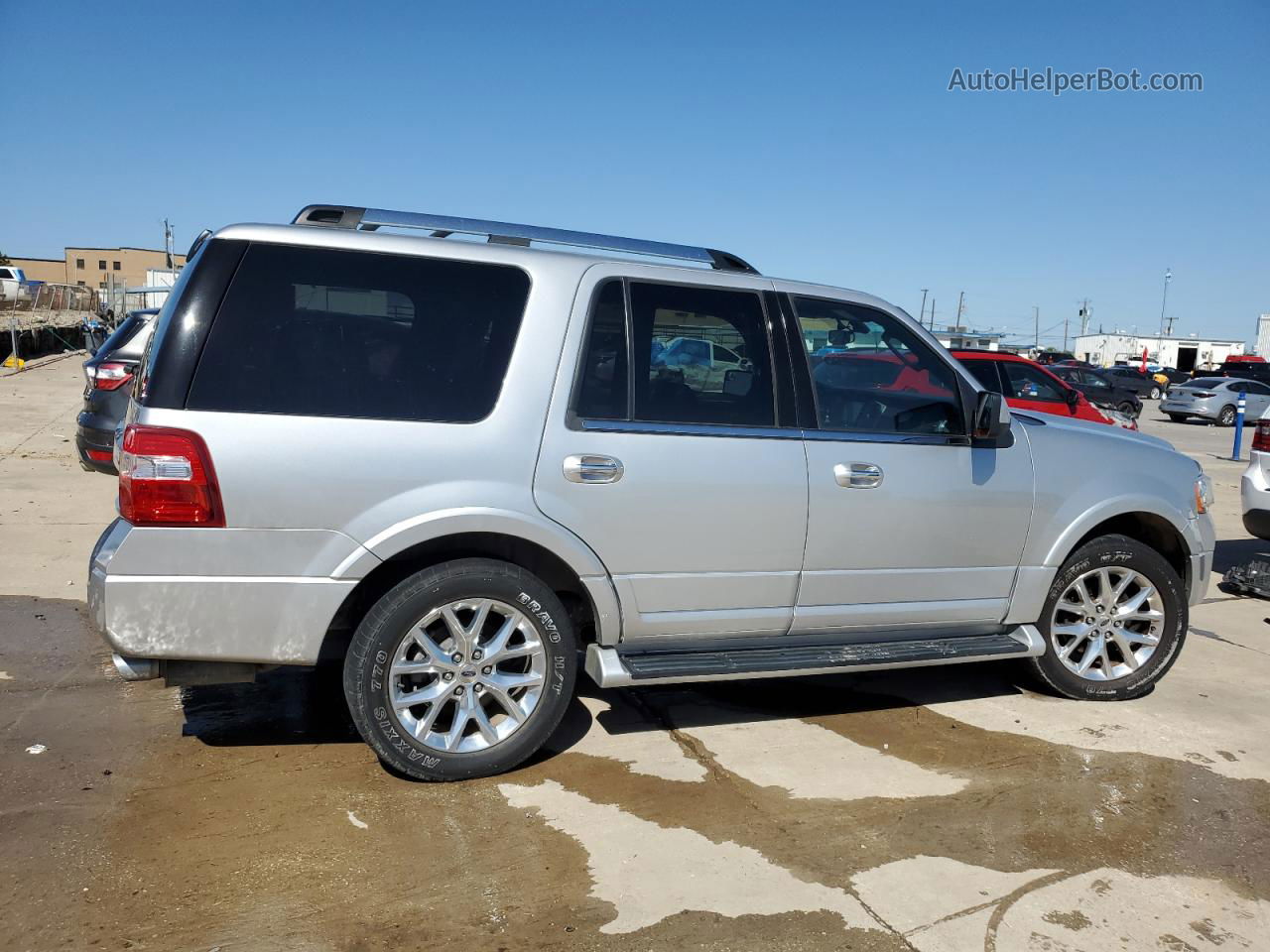 2017 Ford Expedition Limited Silver vin: 1FMJU1KT2HEA49619