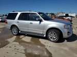 2017 Ford Expedition Limited Silver vin: 1FMJU1KT2HEA49619