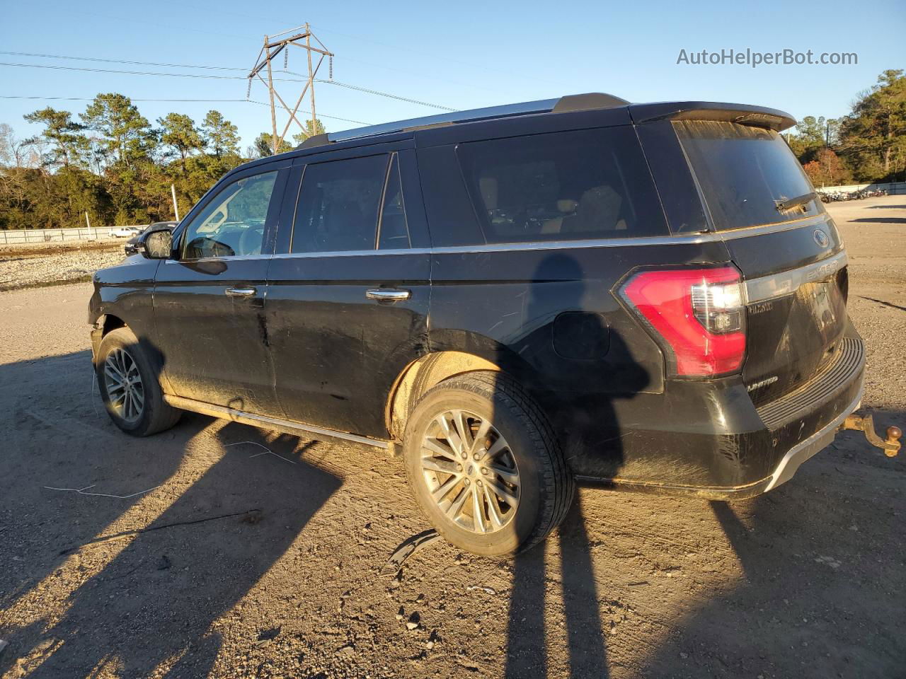 2018 Ford Expedition Limited Black vin: 1FMJU1KT2JEA36763