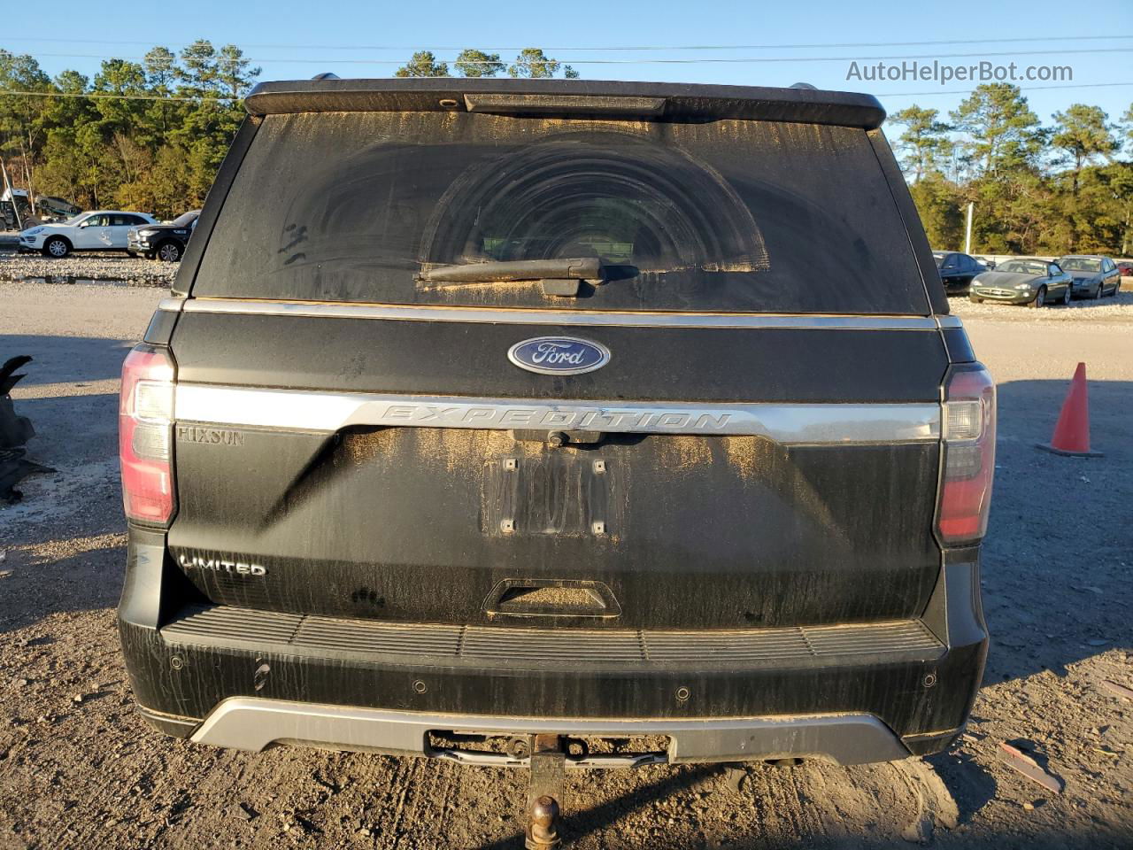 2018 Ford Expedition Limited Black vin: 1FMJU1KT2JEA36763