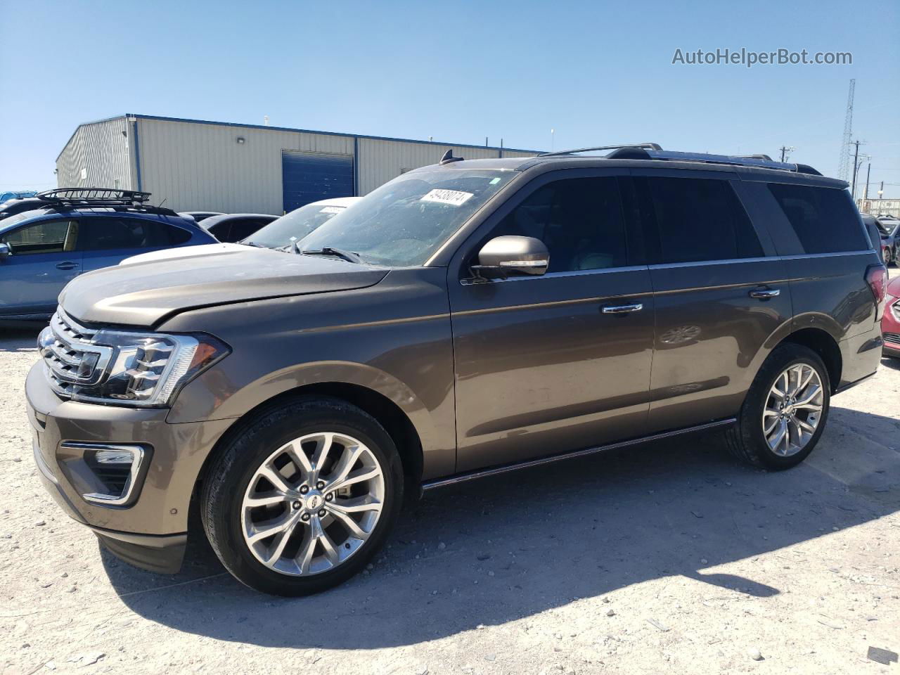 2018 Ford Expedition Limited Brown vin: 1FMJU1KT2JEA38948