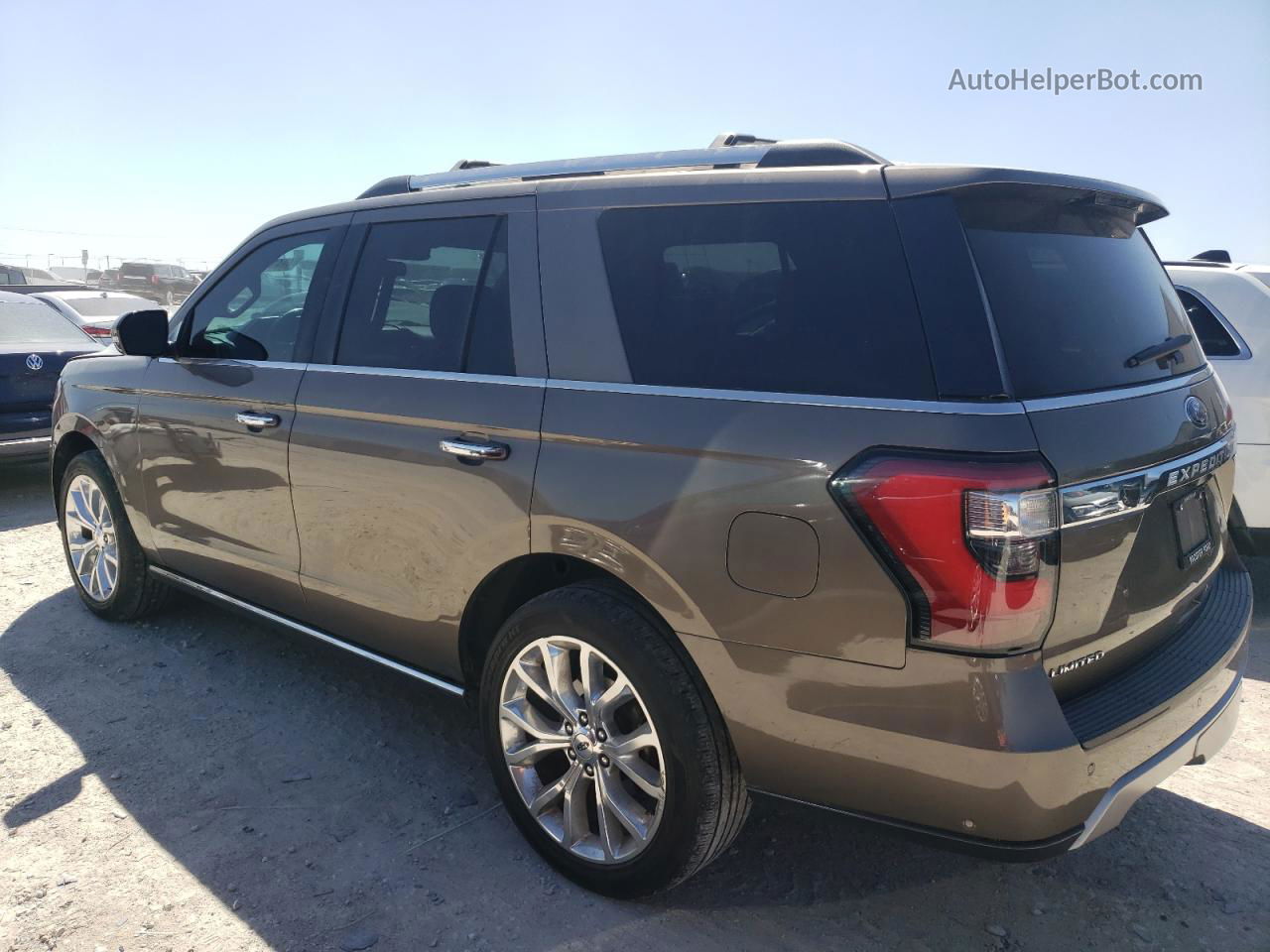 2018 Ford Expedition Limited Коричневый vin: 1FMJU1KT2JEA38948