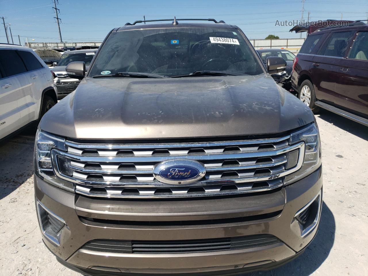 2018 Ford Expedition Limited Brown vin: 1FMJU1KT2JEA38948