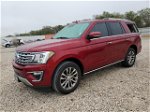 2018 Ford Expedition Limited Burgundy vin: 1FMJU1KT2JEA71822