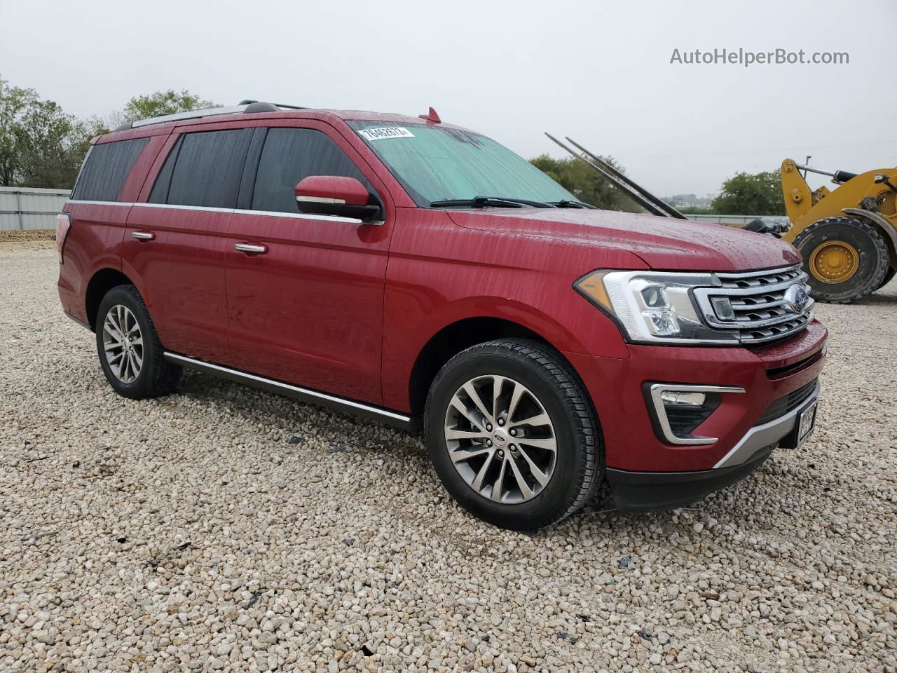 2018 Ford Expedition Limited Burgundy vin: 1FMJU1KT2JEA71822