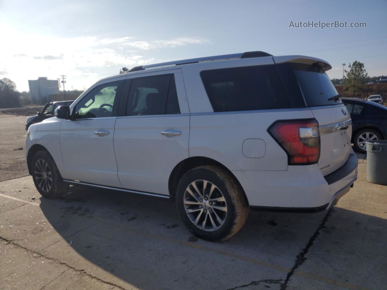 2018 Ford Expedition Limited White vin: 1FMJU1KT3JEA44919