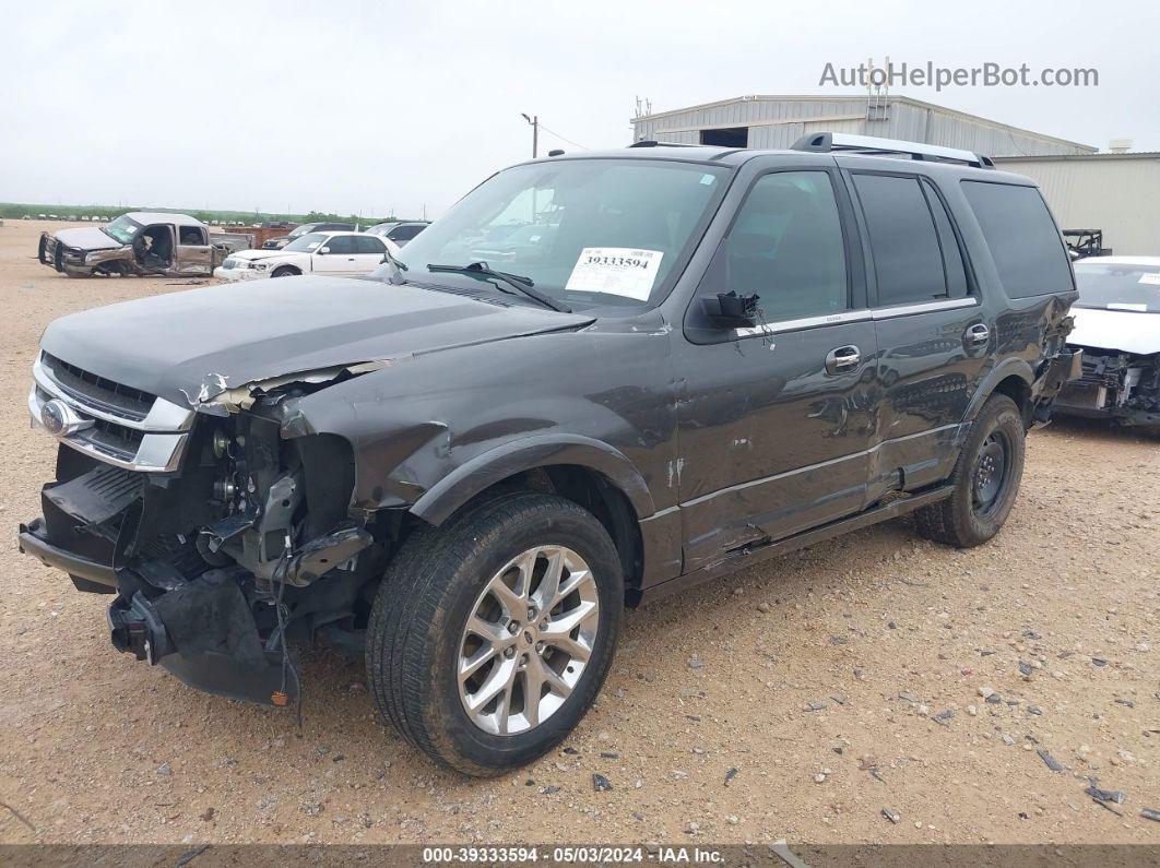 2017 Ford Expedition Limited Gray vin: 1FMJU1KT4HEA18890