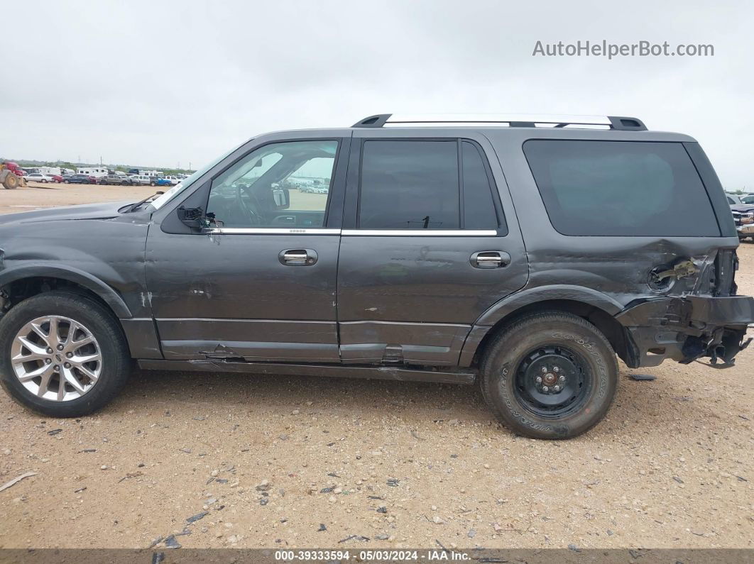 2017 Ford Expedition Limited Gray vin: 1FMJU1KT4HEA18890