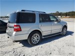 2017 Ford Expedition Limited Silver vin: 1FMJU1KT4HEA67734