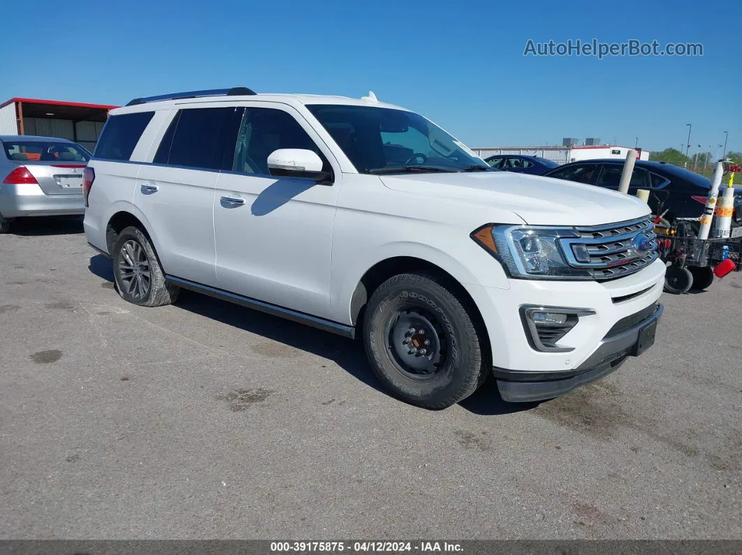 2018 Ford Expedition Limited White vin: 1FMJU1KT4JEA08267