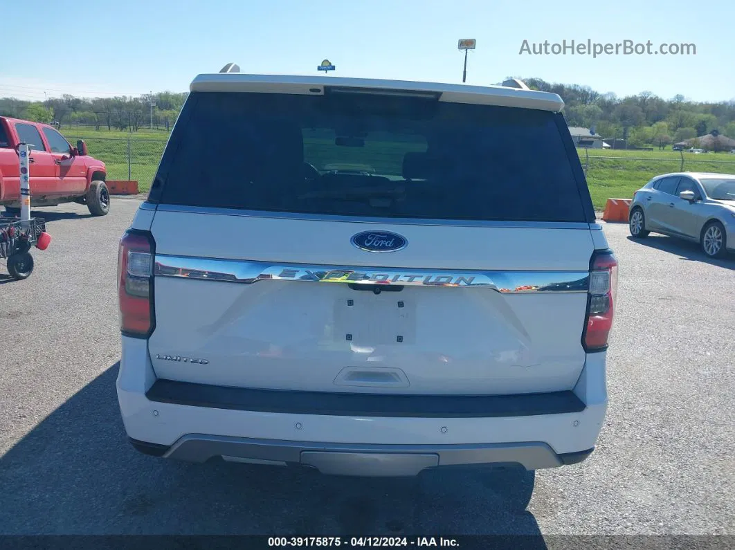 2018 Ford Expedition Limited White vin: 1FMJU1KT4JEA08267