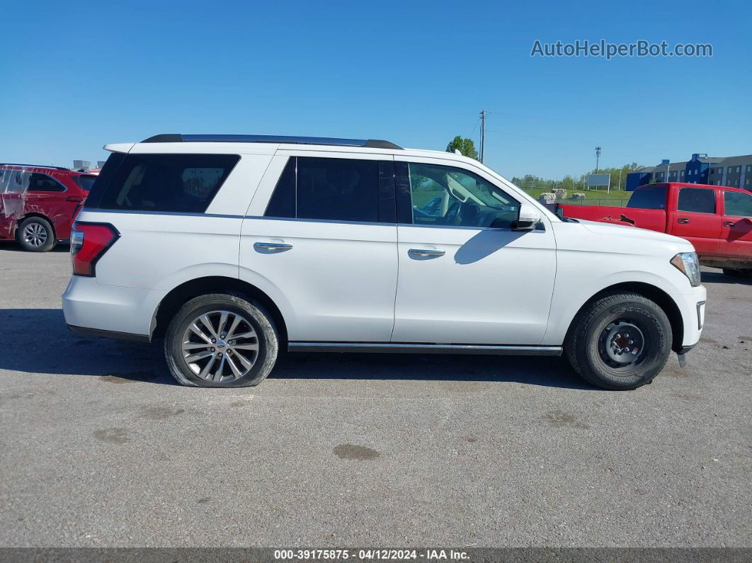 2018 Ford Expedition Limited White vin: 1FMJU1KT4JEA08267