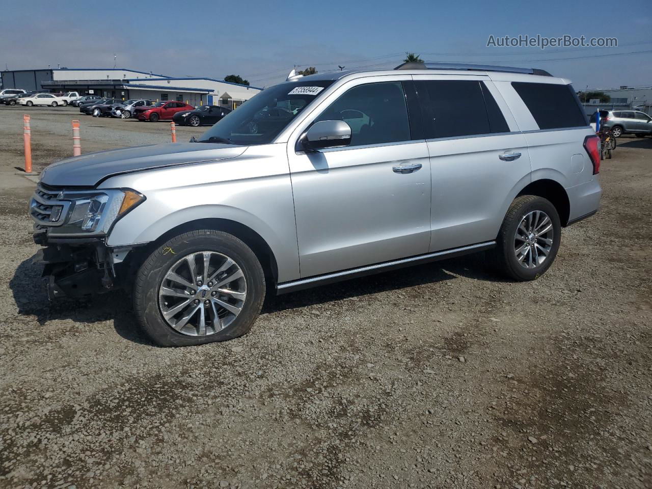 2018 Ford Expedition Limited Серебряный vin: 1FMJU1KT4JEA22993