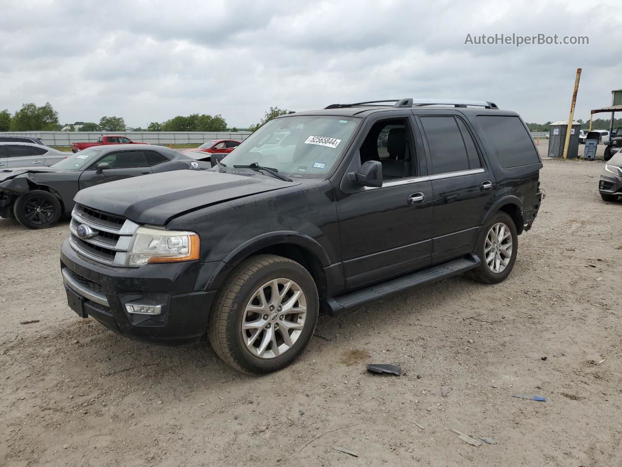 2017 Ford Expedition Limited Black vin: 1FMJU1KT5HEA19479