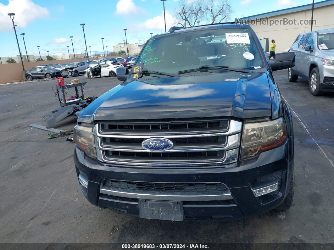 2017 Ford Expedition Limited Black vin: 1FMJU1KT5HEA20096