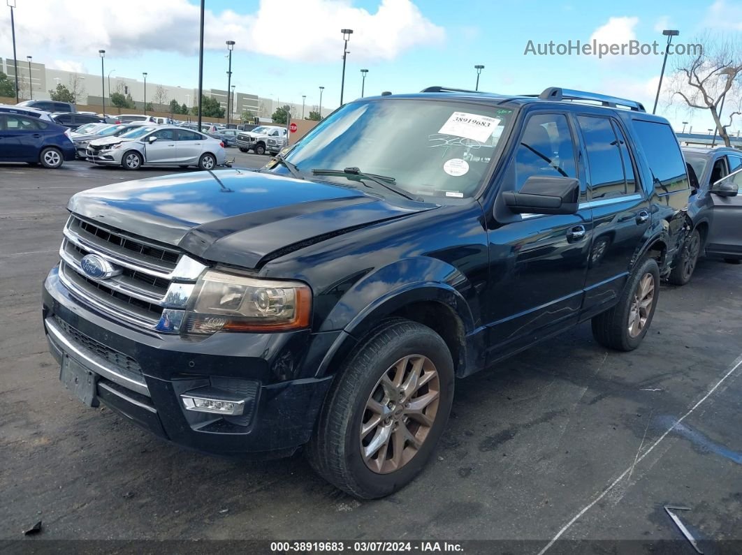 2017 Ford Expedition Limited Black vin: 1FMJU1KT5HEA20096