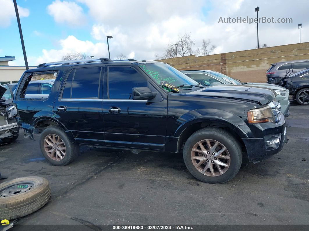 2017 Ford Expedition Limited Black vin: 1FMJU1KT5HEA20096