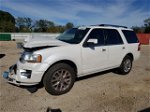 2017 Ford Expedition Limited White vin: 1FMJU1KT5HEA32894