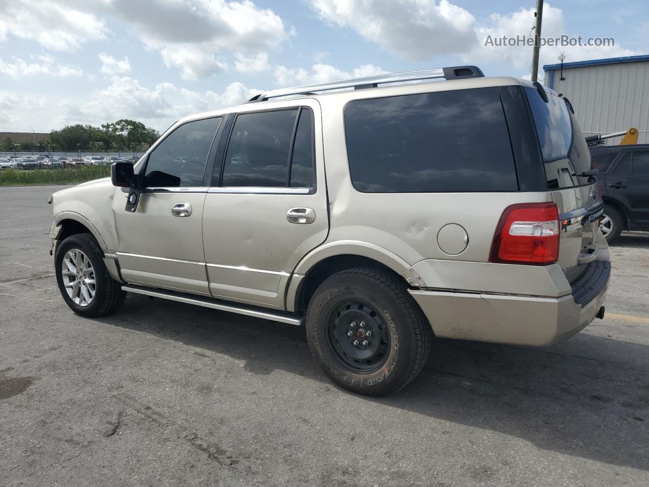 2017 Ford Expedition Limited Beige vin: 1FMJU1KT5HEA76457