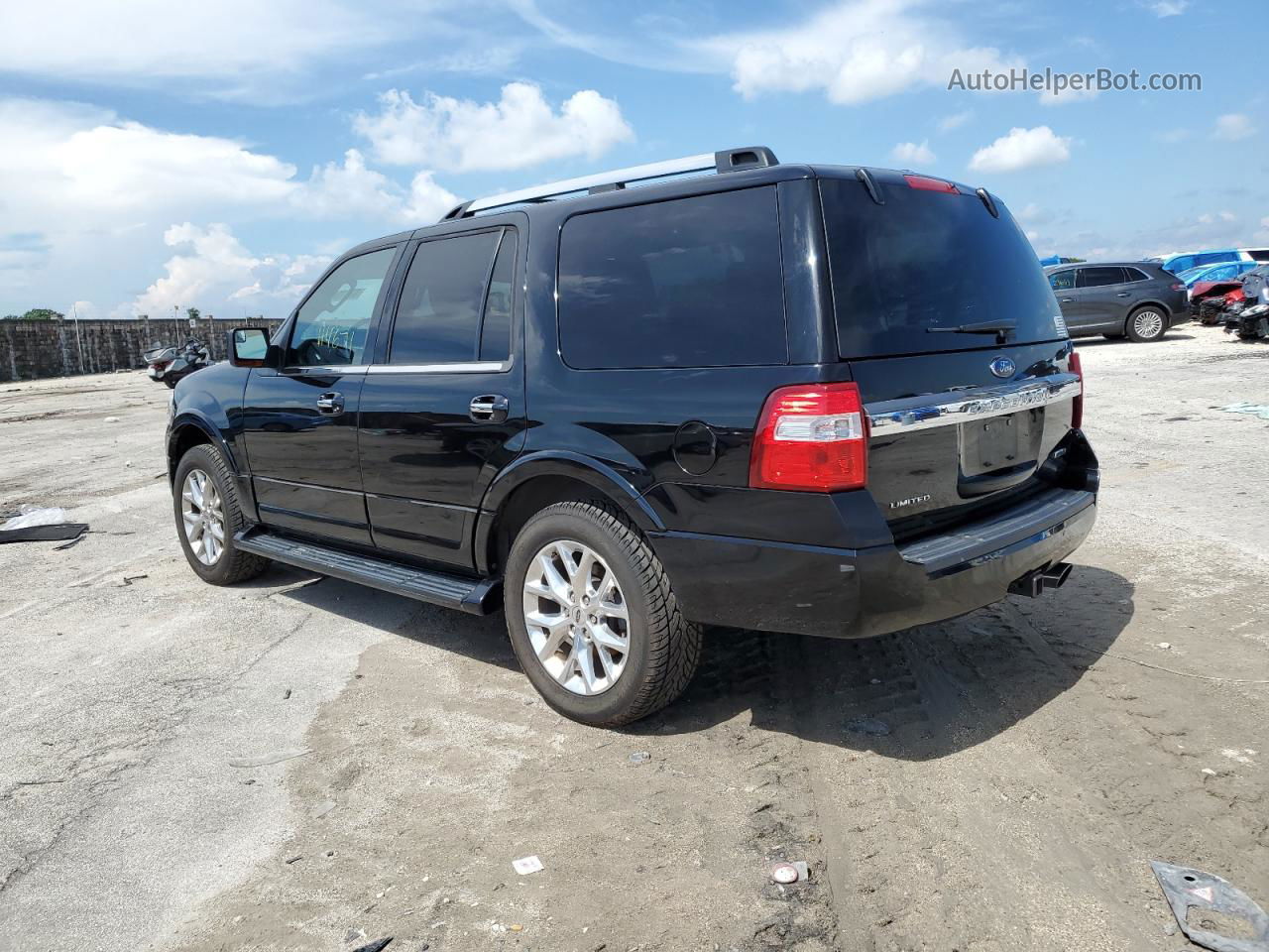 2017 Ford Expedition Limited Black vin: 1FMJU1KT6HEA15019