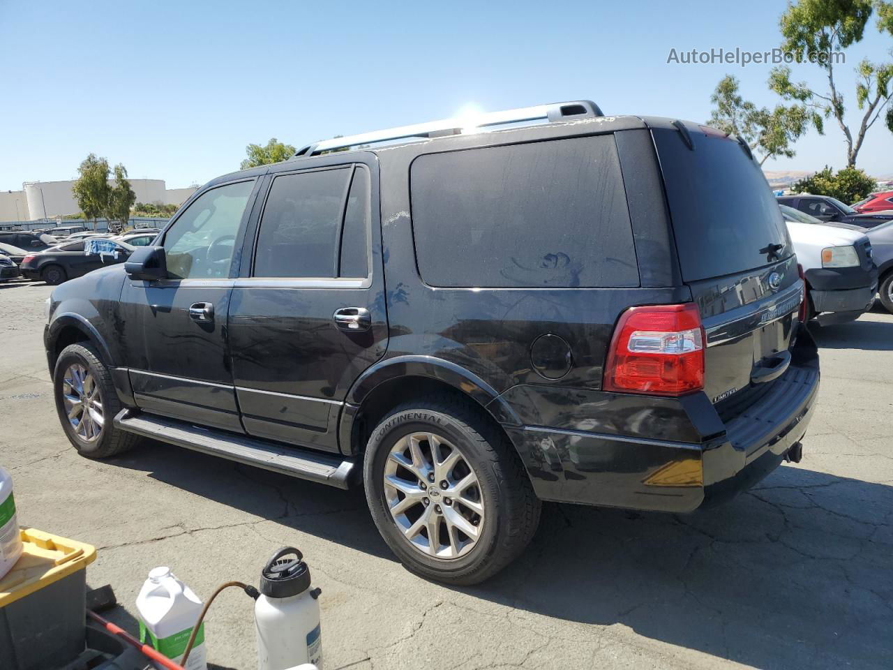 2016 Ford Expedition Limited Black vin: 1FMJU1KT7GEF32053