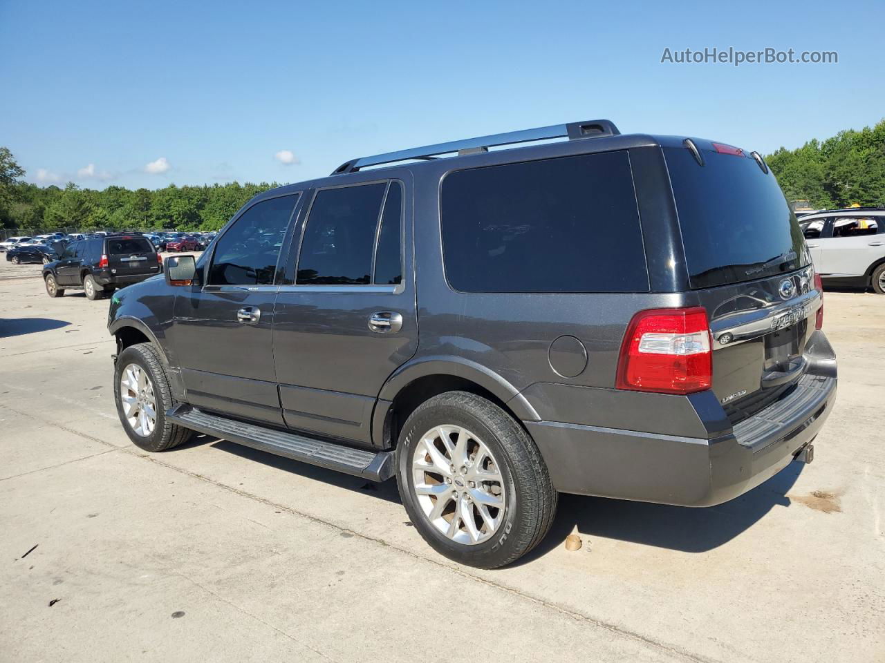 2016 Ford Expedition Limited Gray vin: 1FMJU1KT7GEF44316