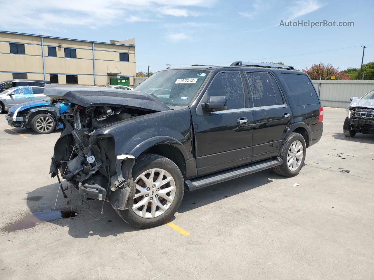 2017 Ford Expedition Limited Black vin: 1FMJU1KT7HEA80834