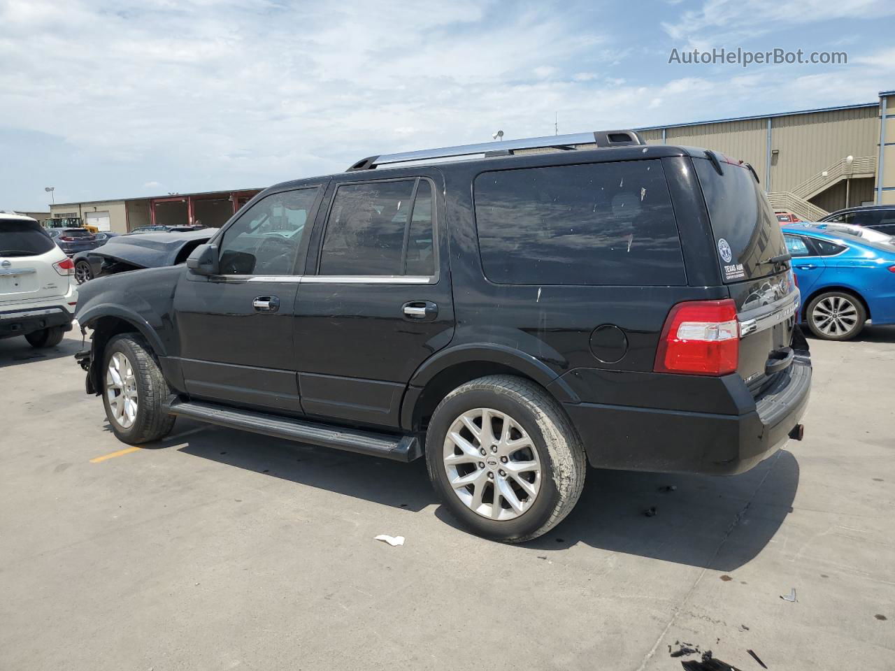 2017 Ford Expedition Limited Black vin: 1FMJU1KT7HEA80834